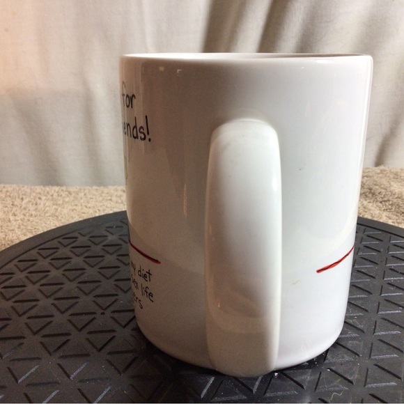 Vtg 1987 Shoe Box Greeting THANK HEAVEN FOR FRIENDS Ceramic Coffee/Tea Mug - Picture 5 of 9